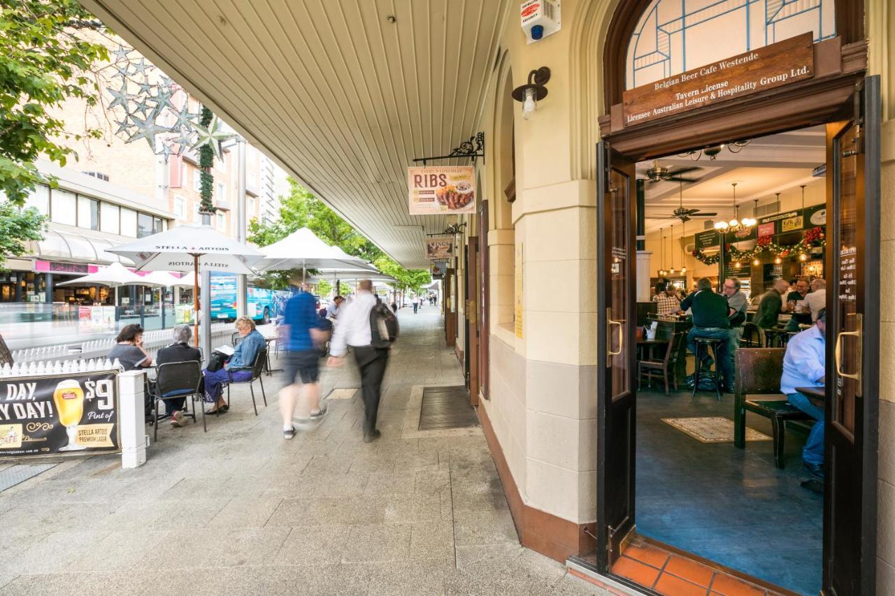 Hotel Nightcap At Belgian Beer Cafe Perth Exterior foto